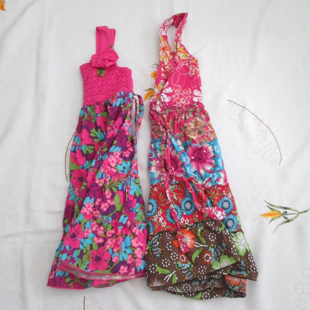 2pc Gorgeous Kids Floral Dress Bundle